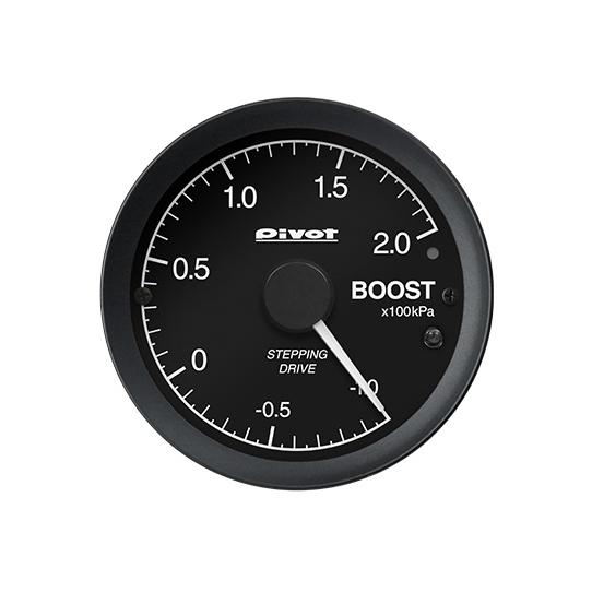 ピボット ブースト計 φ60 GOB OBDタイプ 白照明/pivot GOB