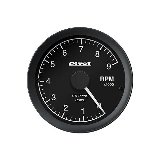 ピボット タコメーター φ60 LOT OBDタイプ 白照明/pivot LOT