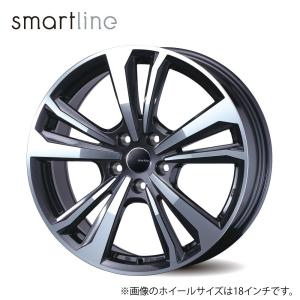 チ*タ様 18インチ グレー ホイール 18X7.0 TAS スマートライン 365 ホイール1本 18x7.0J 5H 112 +43 ガン