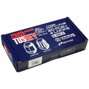 協永産業 ブルロックタスキー ロック＆ナット 21HEX M14×P1.5 24個入 クロームメッキ / (T0600-24) Bull Lock TUSKEY Lock&Nut