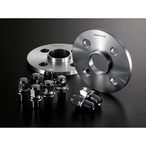 デジキャン ワイドトレッドスペーサー トヨタ専用 100 4H 10mm 54-54 ロングナット8...