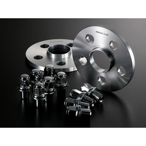 デジキャン ワイドトレッドスペーサー トヨタ専用 100 5H 10mm 54-54 ロングナット1...