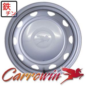 キャロウィン スチールホイール(1本) 12x3.5 +45 4H 100 T3 / Carrowin