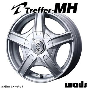 トレファー MH アルミホイール 4本セット 12x4.0 +42 100・110・114.3 4/4/4M穴(シルバー) / 12インチ Treffer-MH｜screate