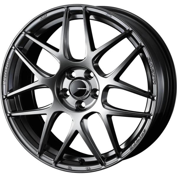 4本以上で特典付 ウェッズスポーツ SA-27R 16x6.5 4H 100 +42 プラチナシルバ...