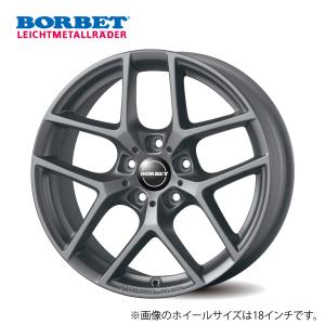 TAS ボルベット type Z ホイール1本 18x7.5J 5H 112 +49 ダークグレー