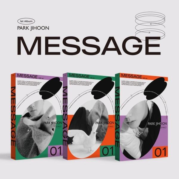 パク・ジフン 1stアルバム Message CD (韓国盤)