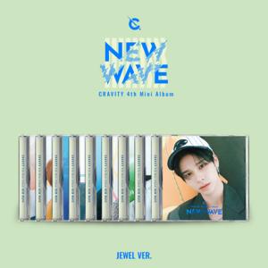 CRAVITY 4th ミニアルバム NEW WAVE (Jewel Version) (限定版) CD (韓国盤)｜scriptv