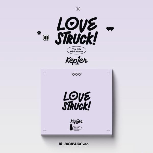 Kep1er LOVESTRUCK! (Digipack Version) CD (韓国盤)