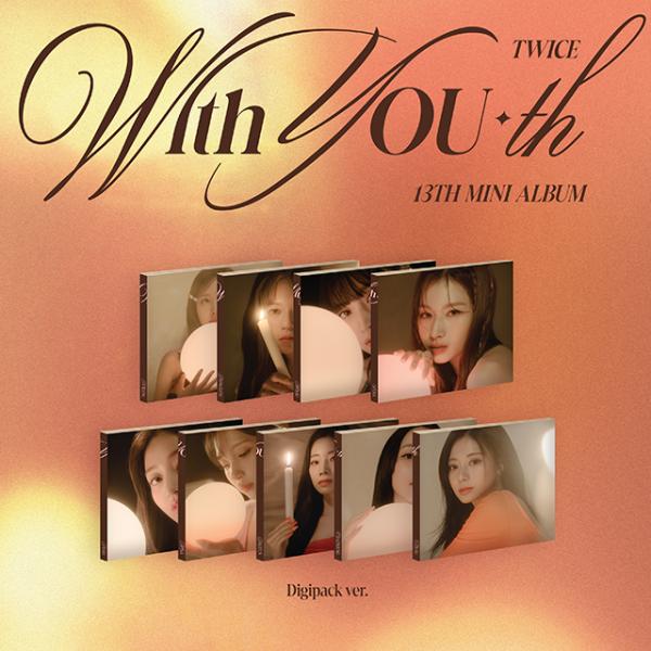 TWICE With YOU-th (Digipack Ver.) CD (韓国盤)