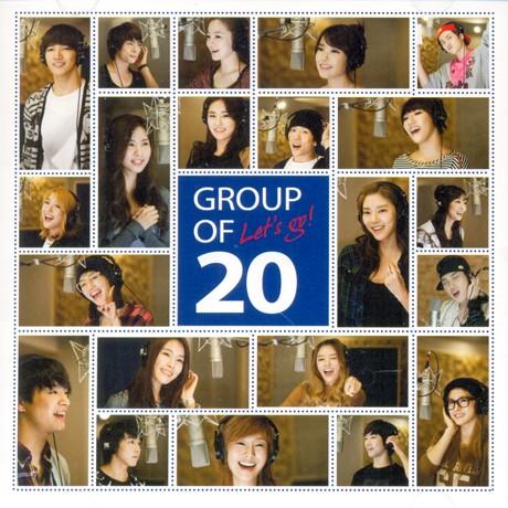 Group of 20 レッツゴー Various CD 韓国盤