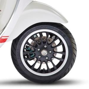 チューブレスホイール VESPA 50s / 90/ 100用 2.15-10 ブラック