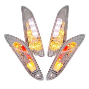 ベスパ スプリント/プリマベーラ用 LEDウインカー 前後4個セット 未使用新品 ベスパ Vespa プリマベーラ/スプリント LEDウィンカーSET : SCSウェブ