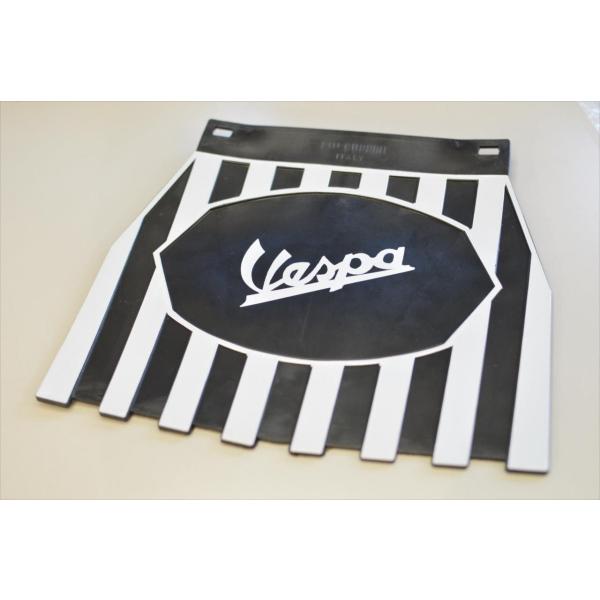 Vespa　ベスパ　マッドフラップ 【ブラック】