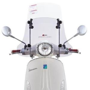 Vespa　ベスパ　プリマベーラ　ツインミディアムウインドスクリーン【ライトスモーク/クリア】【FACO】