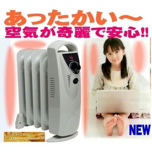 小型 オイルヒーター 国内最小 省エネ 温度調節付 500W あったかアイテム atoh363