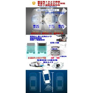 3カメラ ドライブレコーダー GPS 前後 車...の詳細画像2