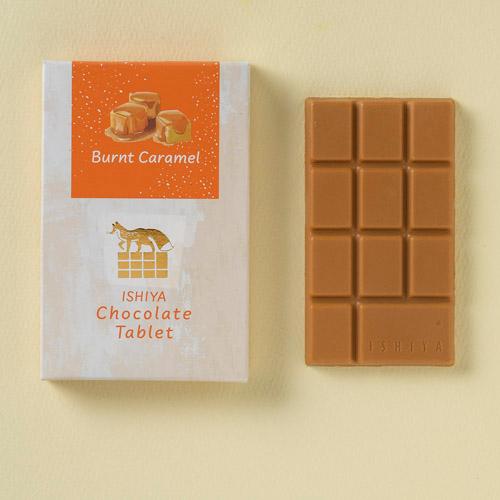 石屋製菓　チョコレートタブレット（焦がしキャラメル）1枚　 ISHIYA　板チョコ　スイーツ　おやつ...