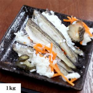 小樽かね丁鍛治　北海道　ハタハタ飯寿司(1kg) 　いずし　はたはた　鰰　伝統の味