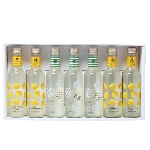 North Farm Stock　ギフト　北海道エルダーフラワーソーダ＆ハニーレモネード7本セット　...