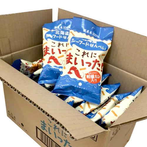 YOSHIMI　北海道シーフードせんべい これにまいった！（40g）×20（1ケース）業務用　 まと...
