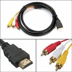 HDMI A/M TO 3RCA 変換ケーブル...の詳細画像4