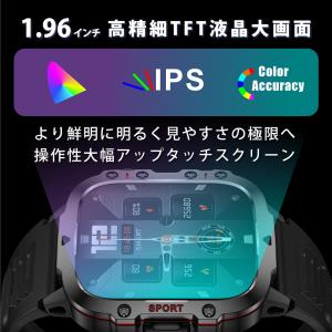 スマートウォッチ 通話機能 2026最新 アウ...の詳細画像4