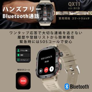 スマートウォッチ 通話機能 2026最新 アウ...の詳細画像5