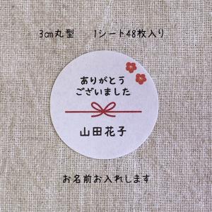 【名入れ】選べるメッセージシール 熨斗風 文字...の詳細画像1