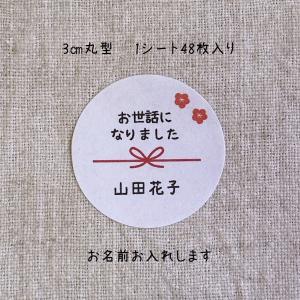 【名入れ】選べるメッセージシール 熨斗風 文字...の詳細画像3