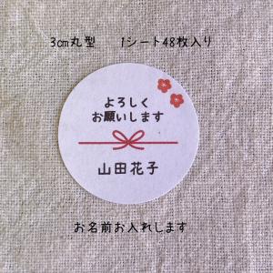 【名入れ】選べるメッセージシール 熨斗風 文字...の詳細画像4
