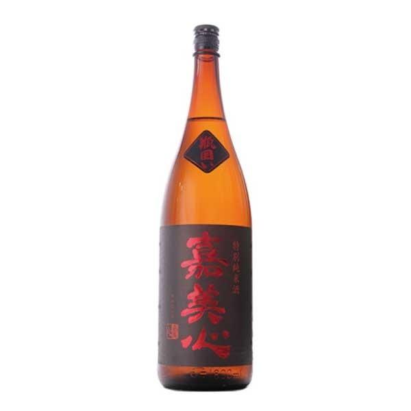 日本酒 嘉美心 特別純米 瓶囲い 1.8L 1800ml x 6本 ケース販売 嘉美心酒造 岡山県
