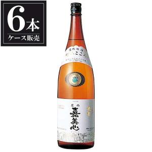 日本酒 嘉美心 秘宝本醸造 1.8L 1800ml x 6本 ケース販売 嘉美心酒造 岡山県｜se-sake