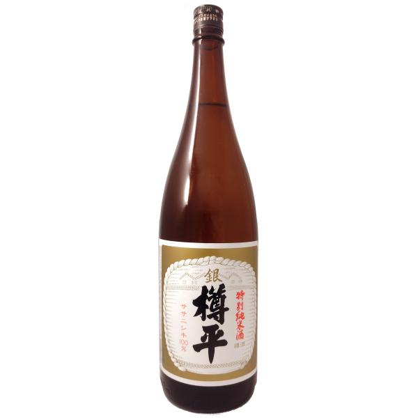 日本酒 樽平 特別純米 銀 1.8L 1800ml 樽平酒造 山形県