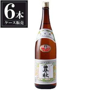 日本酒 豊の秋 上撰 1.8L 1800ml x 6本 ケース販売 米田酒造 島根県｜se-sake