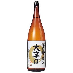 澤乃井 純米 大辛口 1800ml 1800ml 小澤酒造 東京都 OKN