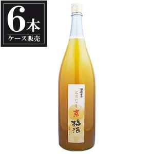 酒呑童子 完熟にごり梅酒 1.8L 1800ml x 6本 ケース販売 ハクレイ酒造 京都府 送料無料 本州のみ｜se-sake