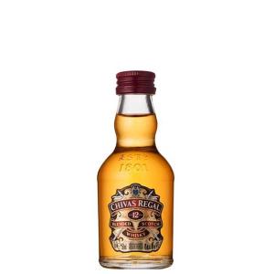 シーバスリーガル12年 40度 50ml x 120本 ケース販売 ペルノ スコットランド ブレンデッドスコッチウイスキー 送料無料 本州のみ｜se-sake