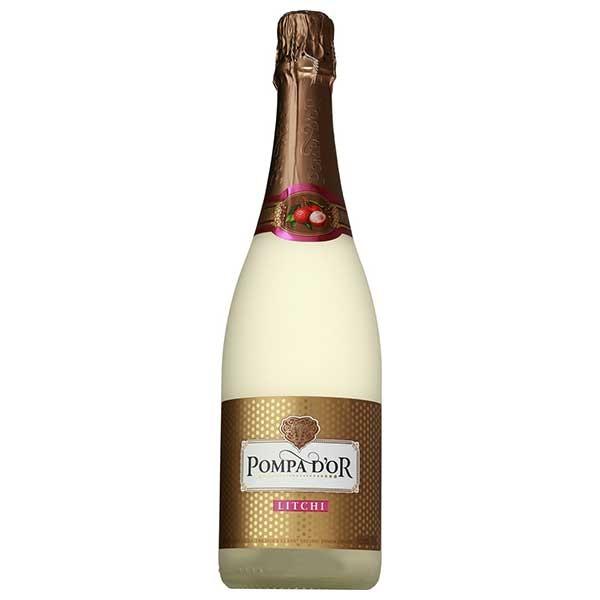 ポンパドール ライチ 750ml × 12本 ケース販売 スペイン スパークリング フルーツ POM...