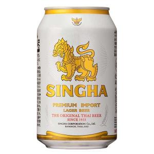 シンハービール 缶 330ml×24本/1ケースの商品画像