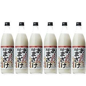 ぶんご銘醸 麹天然仕込 酒蔵のあまざけ 900ml x 6本 ケース販売 あすつく