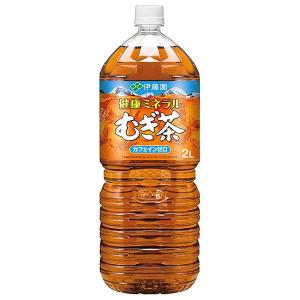 伊藤園 健康ミネラルむぎ茶 PET 2L 2000ml x 12本 2ケース販売 送料無料 本州のみ 伊藤園 日本 飲料 麦茶 61364