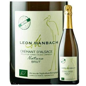 レオン マンバック クレマン ダルザス ブリュット ナチュレ 750ml 21 (TO) フランス スパークリングワイン 白 アルザス 2101060000646の商品画像