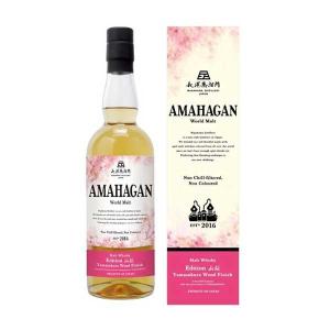 笹の川酒造 山桜 ピュアモルト (青箱) 48度 700ml : お酒のちゃがた