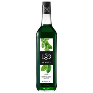 1883(メゾン ルータン) グリーンミント シロップ 1L 1000ml デニオ総合研究所 フランス シロップ 割り材