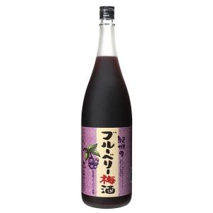 ブルーベリー梅酒 1.8L 1800ml 中野BC 和歌山県｜se-sake