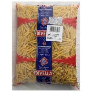 ディヴェッラ ペンネ ズィーティ リガーテ 5kg x 3袋 ケース販売 メモス 食品 イタリア ショートパスタ 606-172  本州のみ