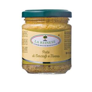 ラ レイネーセ カルチョーフィとツナのパテ 瓶 180g x 6個 ケース販売 モンテ イタリア 野菜 瓶詰 017115