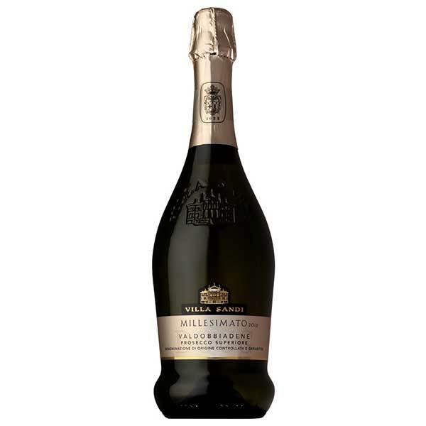 ヴィッラ サンディ ヴァルドッビアーデネ プロセッコ スペリオーレ DOCG ミレジマート 瓶 75...