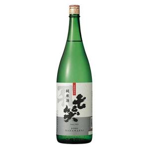 日本酒 七笑 純米酒 1.8L 1800ml x 6本 ケース販売 OKN 七笑酒造｜se-sake